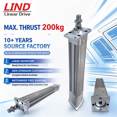 Thiết bị truyền động tuyến tính xi lanh điện